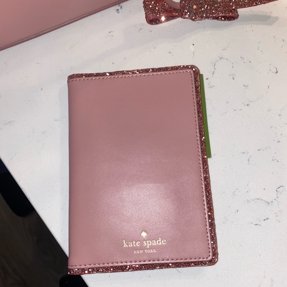 NWT Kate Spade sparkly tote and wallet - Picture 5 of 8